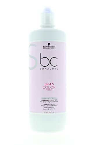 BC Color Freeze pH 4.5 Silver Shampoo (For Grey & Lightened Hair) 1000ml/33.8oz by Schwarzkopf