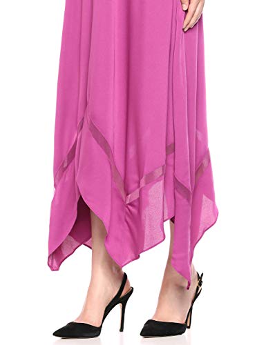 BCBGMAXAZRIA - Vestido de pañuelo de imitación para mujer - Rosa - 38