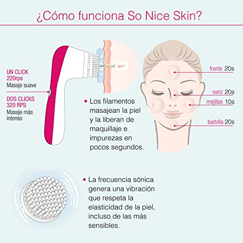 Beter 22217 - Cabezales de recambio para el cepillo facial