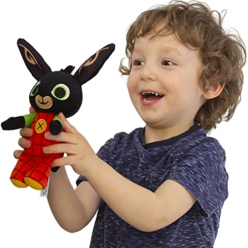 Bing - Peluche de 20 cm, diseño de Bing, Peluche Suave y Acolchado, para Llevar Siempre contigo, Detalles Bordados, Apto también para niños pequeños a Partir de 0 Meses, BNG00H02, Giochi Preziosi