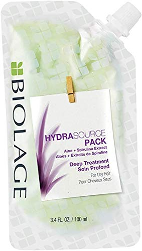 Biolage Champú Hydrasource con Aloe Vera para Cabello Seco, 250 ml + Biolage Mascarilla Hydrasource Deep Treatment con Aloe Vera para Cabello Seco, 100 ml