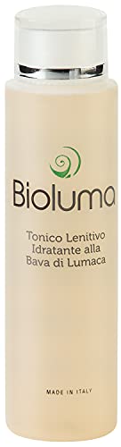 Bioluma Baba de Caracol Tónico Facial Hidratante Calmante Sin Alcohol Piel Grasa Mixta Seca Sensible con ácido Hialurónico Caléndula Tonificante Sin Aclarar los Poros Hombre Mujer 150ml