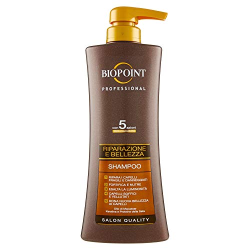 Biopoint Champú Reparación y Belleza - 400 ml.