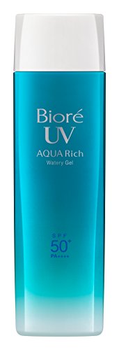 Biore New UV Aqua Rich Watery Gel SPF50+ PA++++ Ultra Light 2017 version Large 155ml