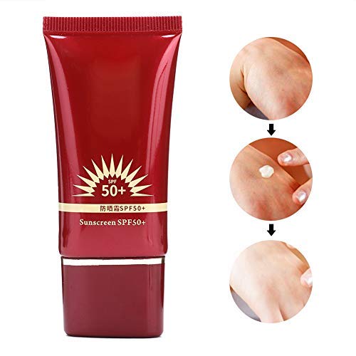 Bloqueador Solar, Spf50 Protección Solar Radiación Protector Solar Crema Impermeable, Protector Solar Para Para Filtros Solares Cara, Cuerpo Y Labios 30G