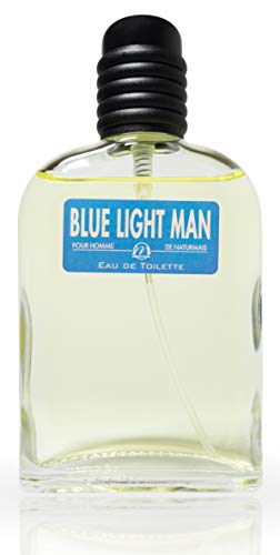 Blue Light Hombre Eau De Toilette Intense 100 ml. Compatible con Eau De Parfum Light Blue Hombre, Perfumes Imitaciones de Hombre