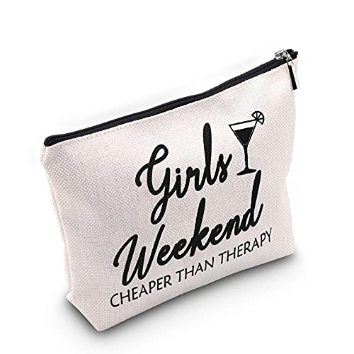 Bolsa de maquillaje para niñas de fin de semana más barata que la bolsa de terapia, bolsas de cosméticos, bolsas de viaje, neceser, regalos de viaje para los mejores amigos