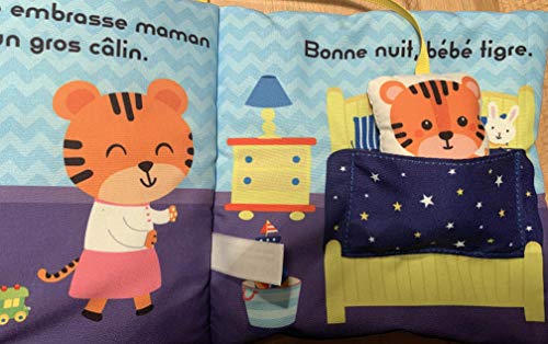 Bonne nuit bébé tigre ! (Mon premier livre doudou)