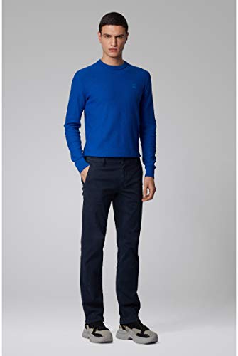 BOSS Karsten suéter, Azul (Bright Blue 435), Medium para Hombre