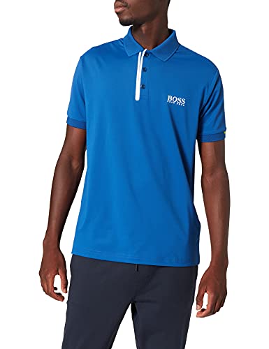 BOSS Paddy MK 1 Camisa de Polo, Open Blue493, L para Hombre