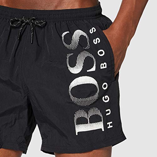 BOSS Quick-Drying Swim Shorts Bañador, Negro (Black), Small para Hombre