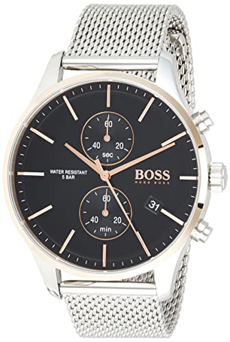 BOSS Reloj de Cuarzo con Correa en Acero Inoxidable 1513805