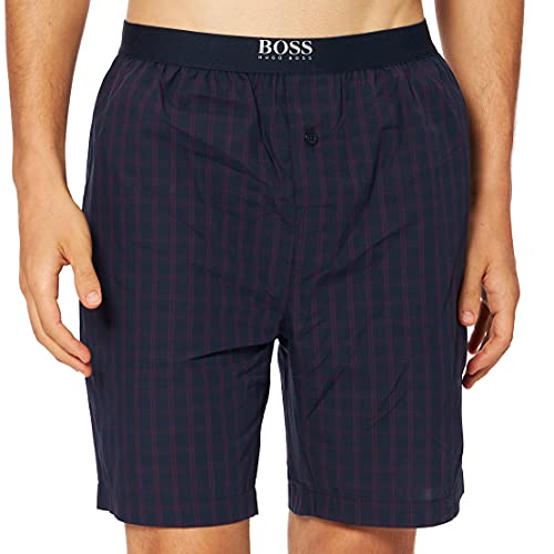 BOSS Urban Shorts Pantaln de Pijama, Dark Purple502, S para Hombre