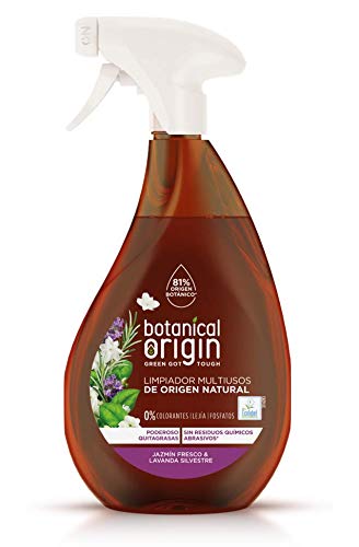 Botanical Origin Limpiador multiusos ecológico, Fragancia Jazmín Fresco y Lavanda Silvestre - 500 ml