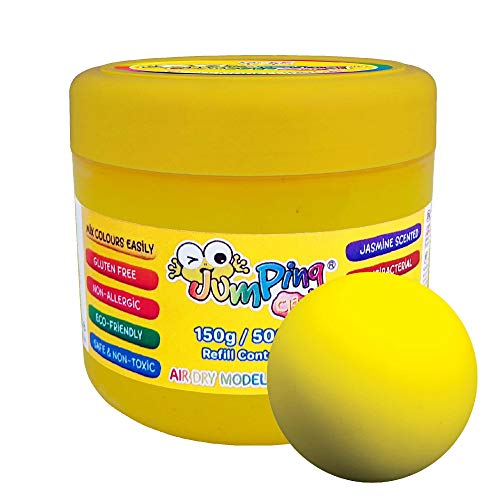 BOTES DE 500ml / 150g - Amarillo - Arcilla JumpingClay