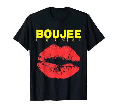 Boujee - Beso de belleza para mujer, diseño de labios perfectos Camiseta