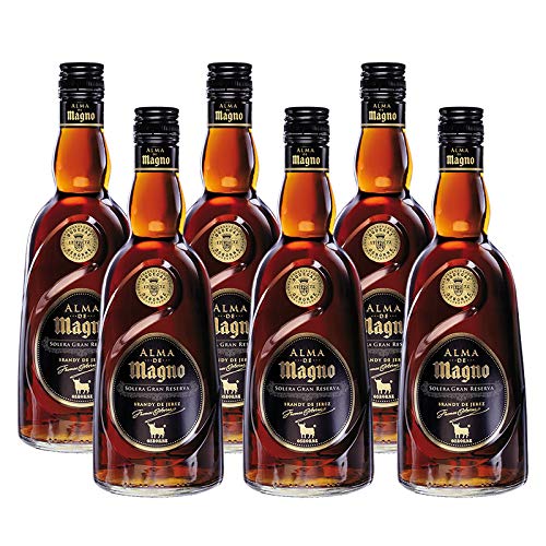 Brandy Alma de Magno de 70 cl - D.O. Jerez - Bodegas Osborne (Pack de 6 botellas)