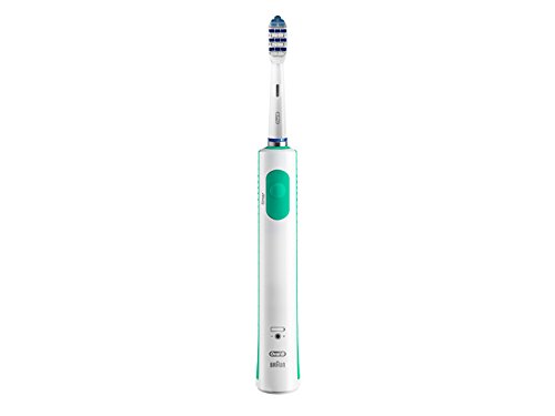 Braun Oral-B TriZone 600 Adulto Cepillo dental tri-zona Azul, Color blanco - Cepillo de dientes eléctrico (Batería, Integrado, 1 pieza(s), 2 pieza(s))