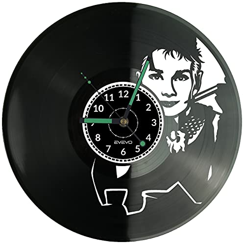 Breakfast at Tiffanys - Reloj de pared de vinilo, diseño retro de Breakfast at Tiffanys