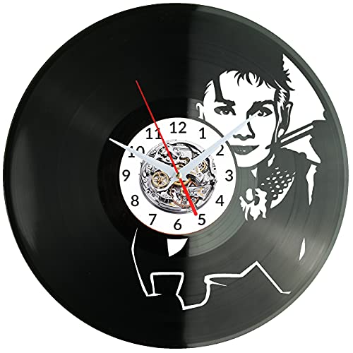 Breakfast at Tiffanys - Reloj de pared de vinilo, diseño retro de Breakfast at Tiffanys