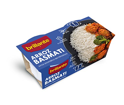 Brillante Arroz Basmati 125G X 2 - [Pack De 8] - Total 2 Kg