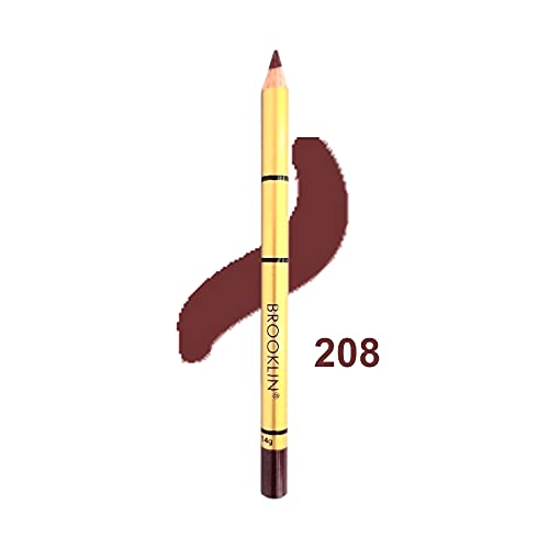 BROOKLIN Lápiz de labios 208 Cabernet Waterproof