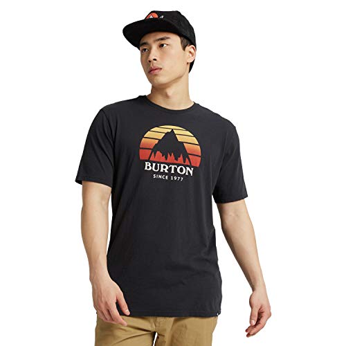 Burton Underhill Camiseta, Hombre, True Black, L