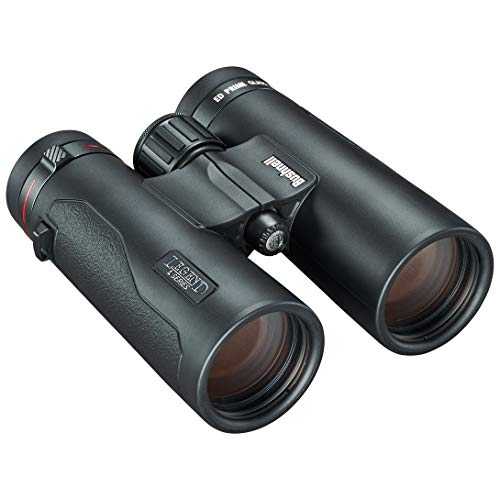 Bushnell - Legend L-Series Binocular - 10x42 - Negro - Prisma de Techo - Rainguard HD - Recubrimiento de banda ultra ancha - Cristal ED - 198104