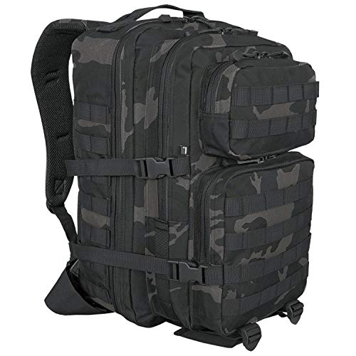 bw-online-shop US Cooper Assault - Mochila, Unisex, BW9513, Darkcamo, Medium - 25 Liter