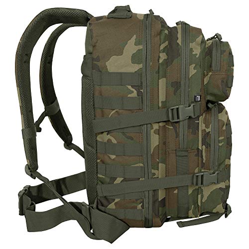 bw-online-shop US Cooper Assault - Mochila, Unisex, BW9513, woodland, Medium - 25 Liter