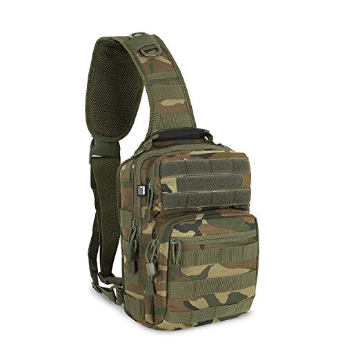 BW-ONLINE-SHOP US Cooper Sling Woodland - Mochila (tamaño grande)