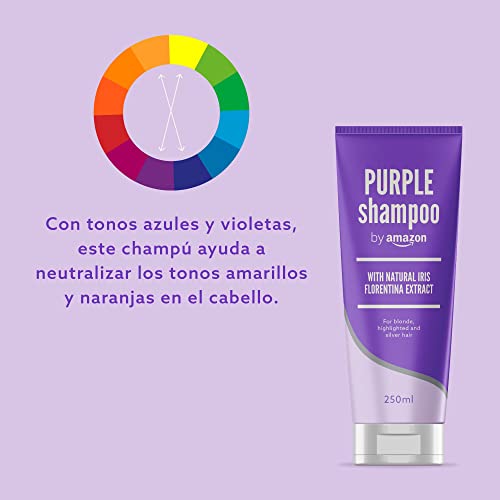 by Amazon Champú Violeta, 3 x 250ml