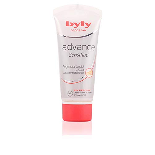 Byly Advance Sensitive Desodorante Crema - 3 Recipientes de 50 ml - Total: 150 ml