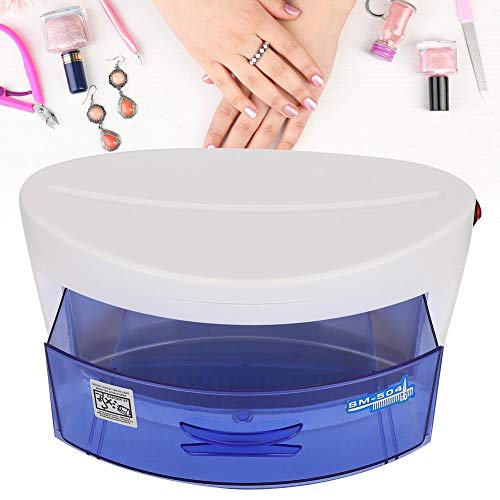 Caja de desinfección, esterilizador para herramientas de arte de uñas Gabinete de desinfección UV Herramienta de manicura Máquina de desinfección para salón de belleza(#1)