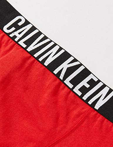 Calvin Klein Bañador Niños, Rojo ( 1truered/1greyheather ), 8/10