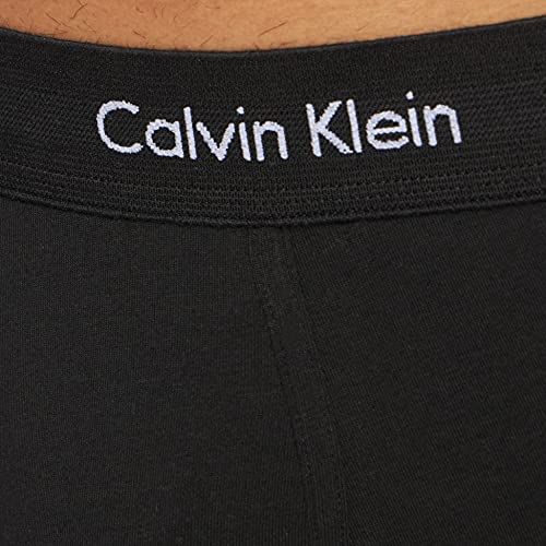 Calvin Klein Boxershorts-Modern Essentials Bóxer, Negro (Black 001), L para Hombre