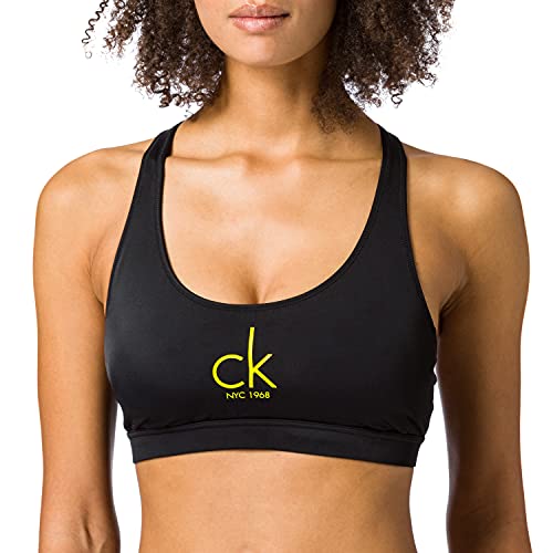 Calvin Klein Bralette-RP Bikini, PVH Black, XS para Mujer