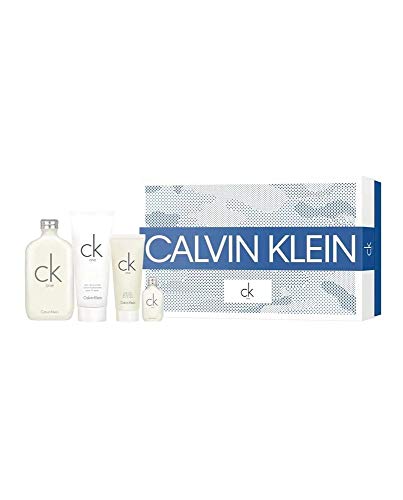 Calvin klein ck one eau de toilette 200ml + leche corporal 200ml + gel ducha 100ml + eau toilette 15ml