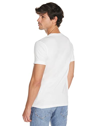 Calvin Klein Jeans CK Essential Slim tee Camiseta, Blanco, S para Hombre