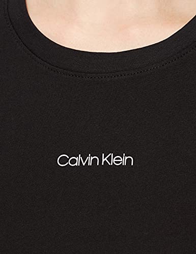 Calvin Klein Mini Calvin Klein T-Shirt, Camiseta para Mujer, Negro (Ck Black), XS