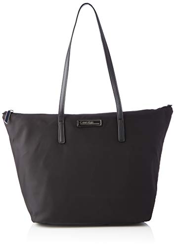 Calvin Klein Mujer Tote, Negro, Taglia unica