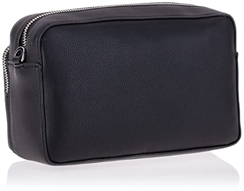 Calvin Klein Must-Bolsa para cámara con Bolsillo, Crossovers para Mujer, CK Black, Medium