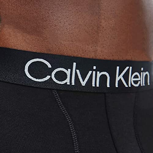 Calvin Klein Trunk 3Pk Bóxers, Black, M (Pack de 3) para Hombre