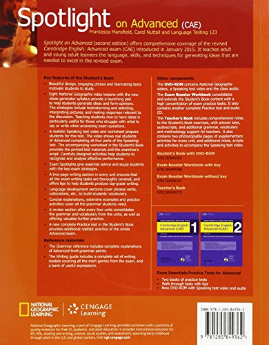 Cambridge English : Advanced (CAE) 1. Book with key + Multi-ROM (Spotlight)