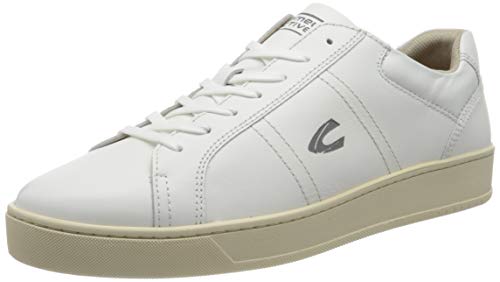 camel active Cloud Sneaker, Zapatillas Hombre, Blanco, 43 EU