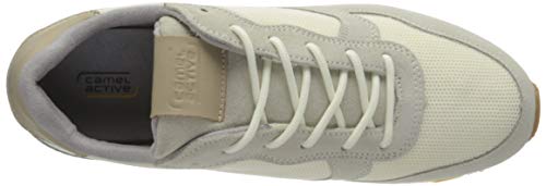 Camel Active Fog, Zapatillas Mujer, Blanco Crudo, 39 EU