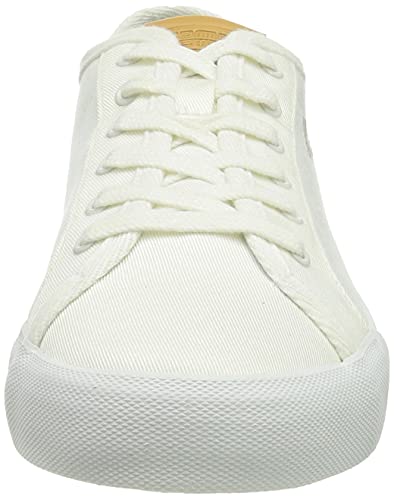 camel active Quill Sneaker, Zapatillas Mujer, Blanco, 42 EU