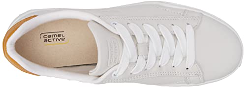 camel active Zapatillas Cortavientos, Mujer, Blanco, 38 EU