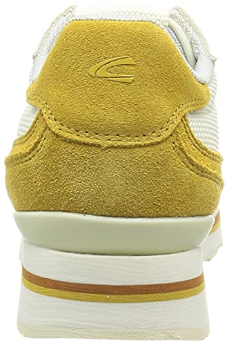 camel active Zapatillas Fog, Mujer, Color Blanco Desgastado, 42 EU