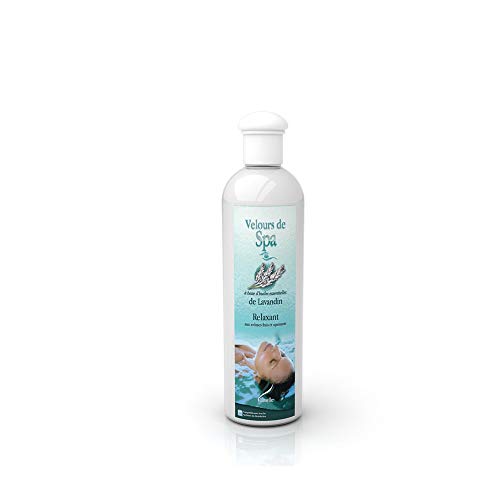 Camylle - Fragancia para bañera de hidromasaje de lavanda - Fragancias hechas con aceites esenciales 100% puros y naturales para spas o jacuzzis - Relajante con aromas frescos y calmantes - 250ml